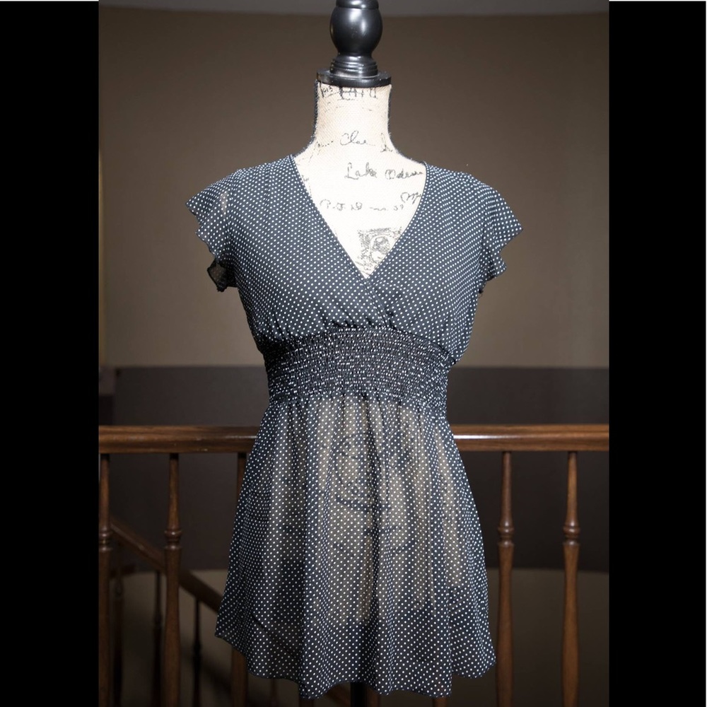 Charlotte Russe Polka Dot Women’s Top.
